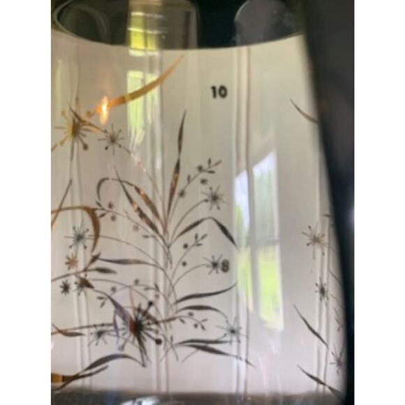 Pyrex Gold Wheat Retro 10 cup Coffee Carafe Vintage MCM - Picture 4 of 10